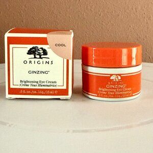Origins Ginzing Brightening Eye Cream Cool Tone Full Size 0.5 Fl Oz